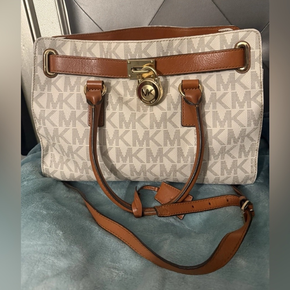 Michael Kors Hamilton Large Tote Bag Signature MK